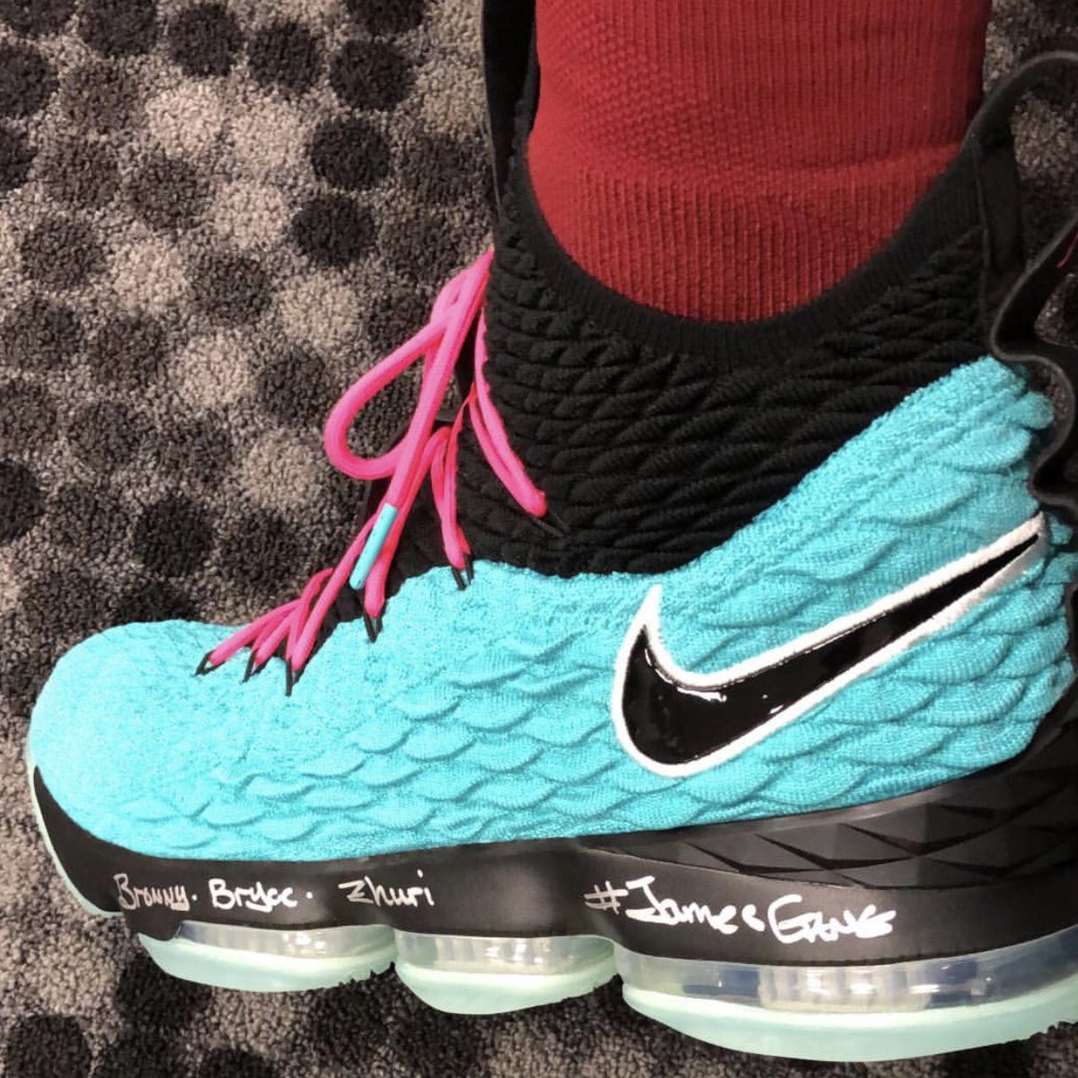 lebron 15 miami beach