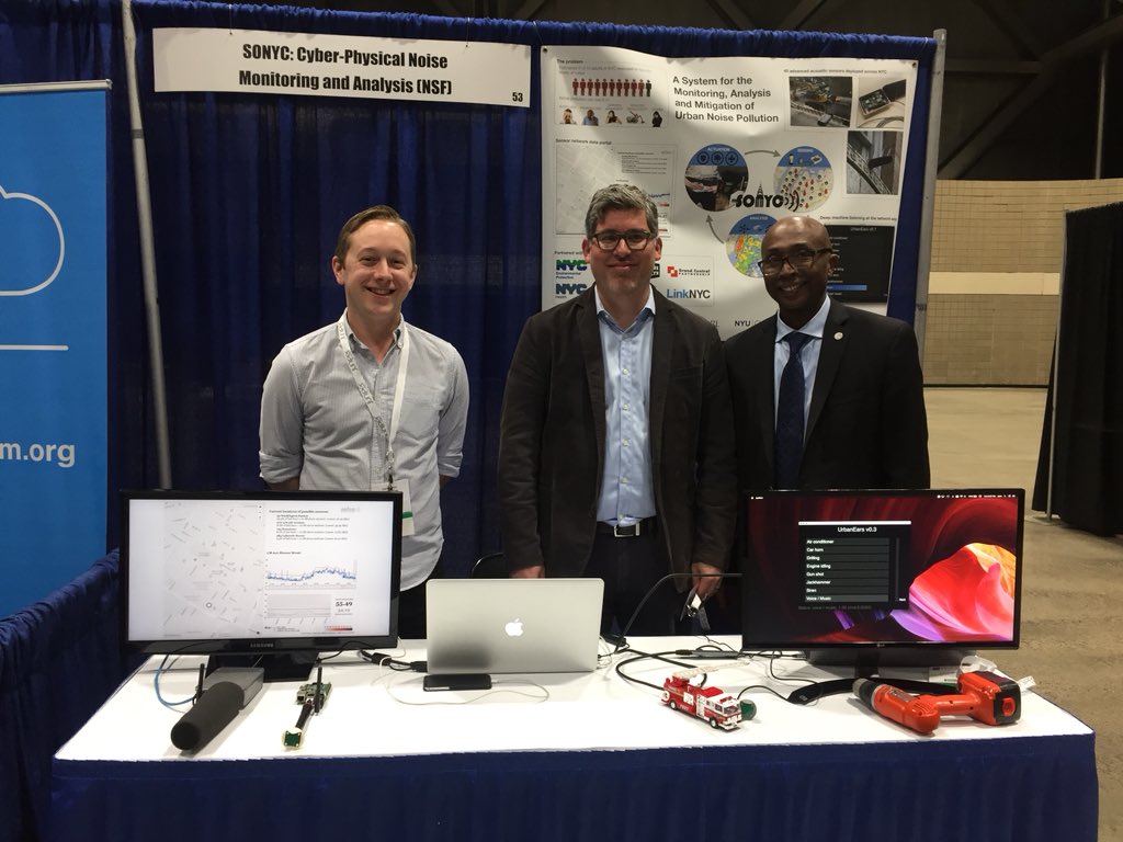 New York City is well known for its noisy streets. The SONYC team is using audio mapping to make NYC a noise pollution-free city. #IgniteApp #NSFFunded