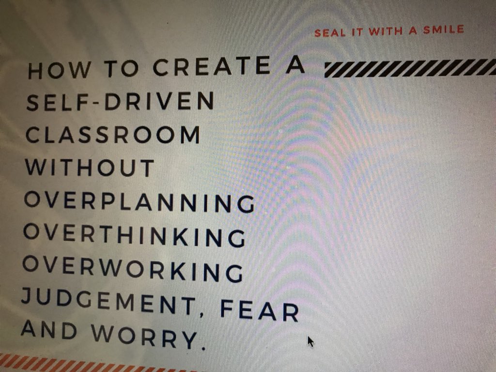 ClssrmGardener's tweet photo. Round 2 of Seal It With A Smile STARTED!
Met some awesome first year teachers who are ready, willing and able to work on their emotional fitness, self awareness, and sense of gratitude to become SUPERMODELS for their students!
#ed #education #thisised #emotionallabor #siwas https://t.co/JL3Y3y49hd