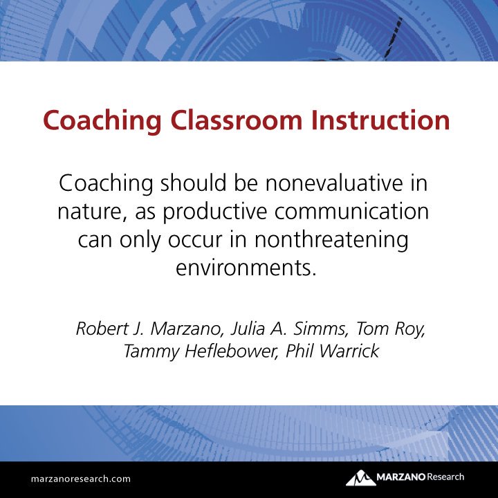 The coach should respect the coachee and truly listen to his or her experiences, thus allowing for a space where the coachee feels safe to share feelings and thoughts about particular experiences within the classroom. bit.ly/2uBf6UJ  #teaching #edchat