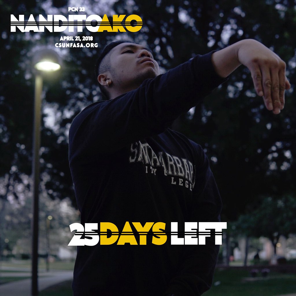 csunfasa_pcn's tweet photo. 25 DAYS LEFT!
Reserve free tickets: https://t.co/CNWRud6ecs
#NanditoAko #BePCN https://t.co/7dwteqZKhT