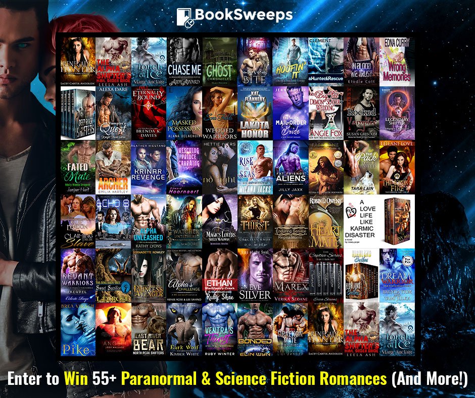 RubyWinterBooks's tweet image. Celebrate your love of paranormal &amp;amp; sci-fi romances with @BookSweeps and enter to win more than 55 PLUS FREE ebooks! bit.ly/prn-march2018#…