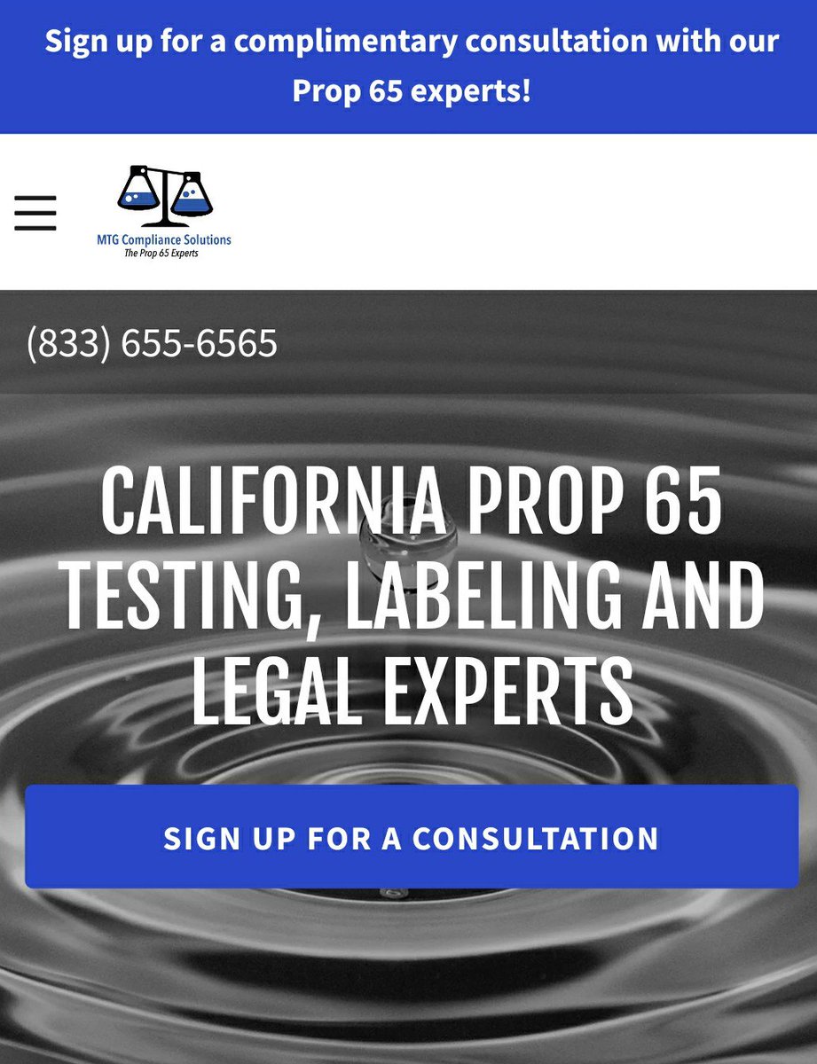 personalfitnes3's tweet image. California Proposition 65 is a topic that needs to be addressed with #accurate and up-to-date #information. I believe the @Prop65Experts  can provide us with this &amp;amp; more.
~~~~~
#Prop65
#Proposition65
#Prop65Experts
#California
#legal
#testing
#labels
~~~~~
prop65experts.com
