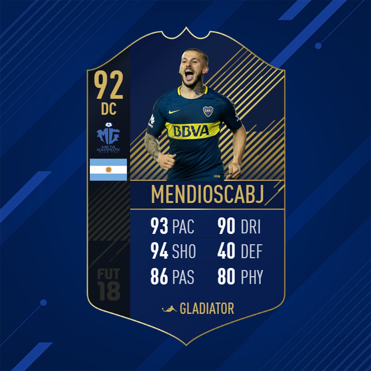 JMendios's tweet image. Haciéndole honor a las muletas, acá les traigo al Pipa Benedetto de @MetaGarrote . Más lesionado que nunca! 
 Mención especial para @Vini100704 , gracias por la carta 😁👏