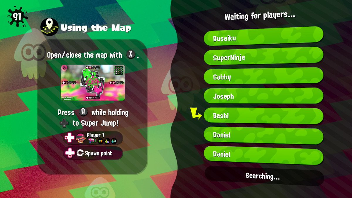 Bashi_ssb's tweet image. Its been a bit over a year since this happened,  i remember being so amazed and happy playing in march. #Splatoon2 #Testfire #NintendoSwitch