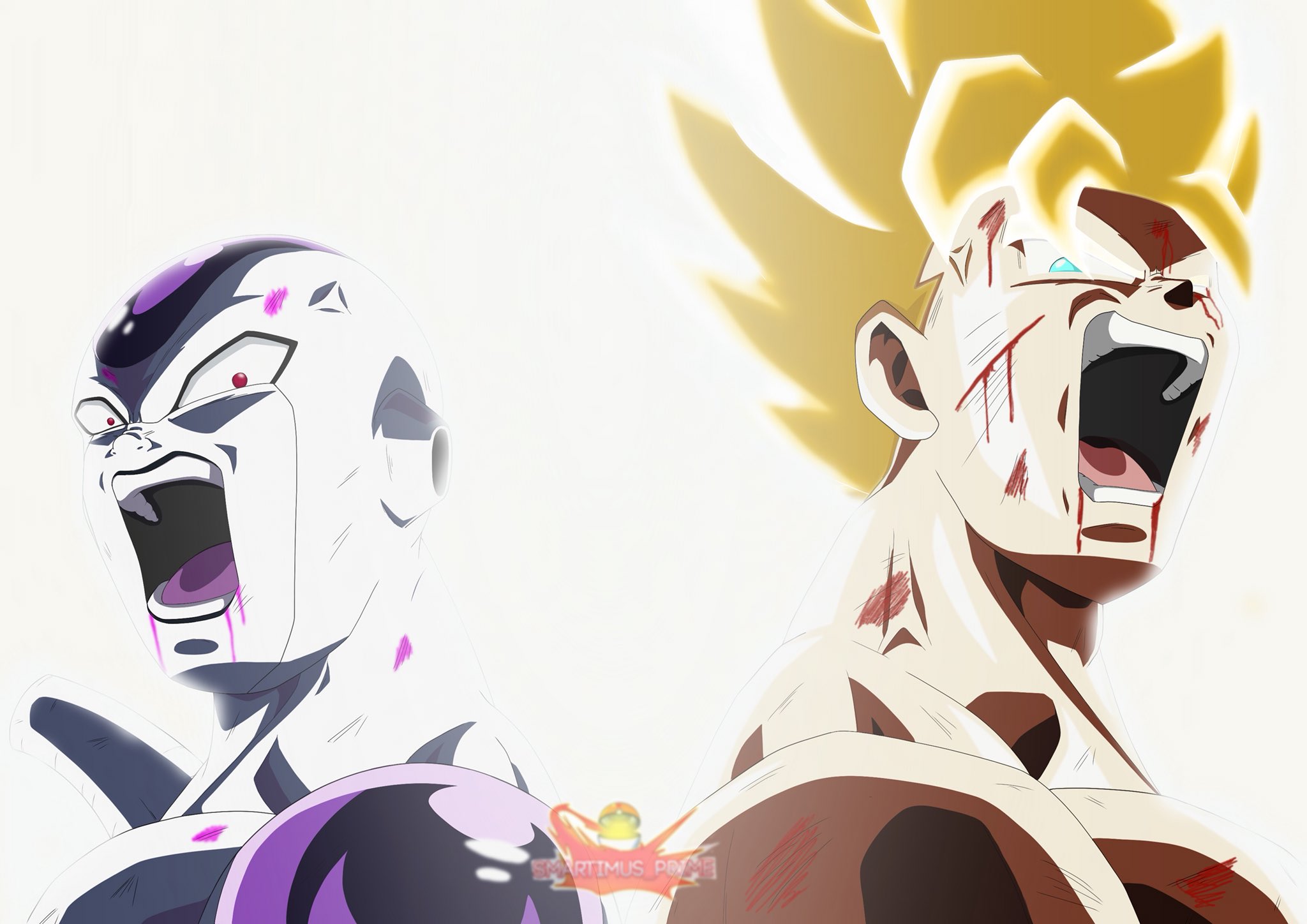 “Here it Goku and Frieza finishing Jiren! 