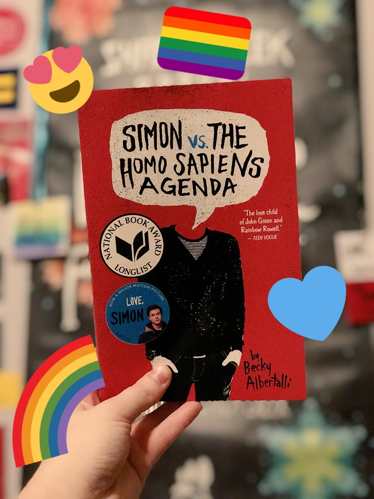 Hey guys! So, here’s the deal, I love Simon and want to give back SO- I’m giving away TWO PERSONALIZED PAPERBACK COPIES of SIMON VS by <a href="/beckyalbertalli/">Becky Albertalli Updates</a> , plus some secret goodies inside😉 All you have to do to enter is follow + rt. US ONLY!! Winners will be announced April 10th