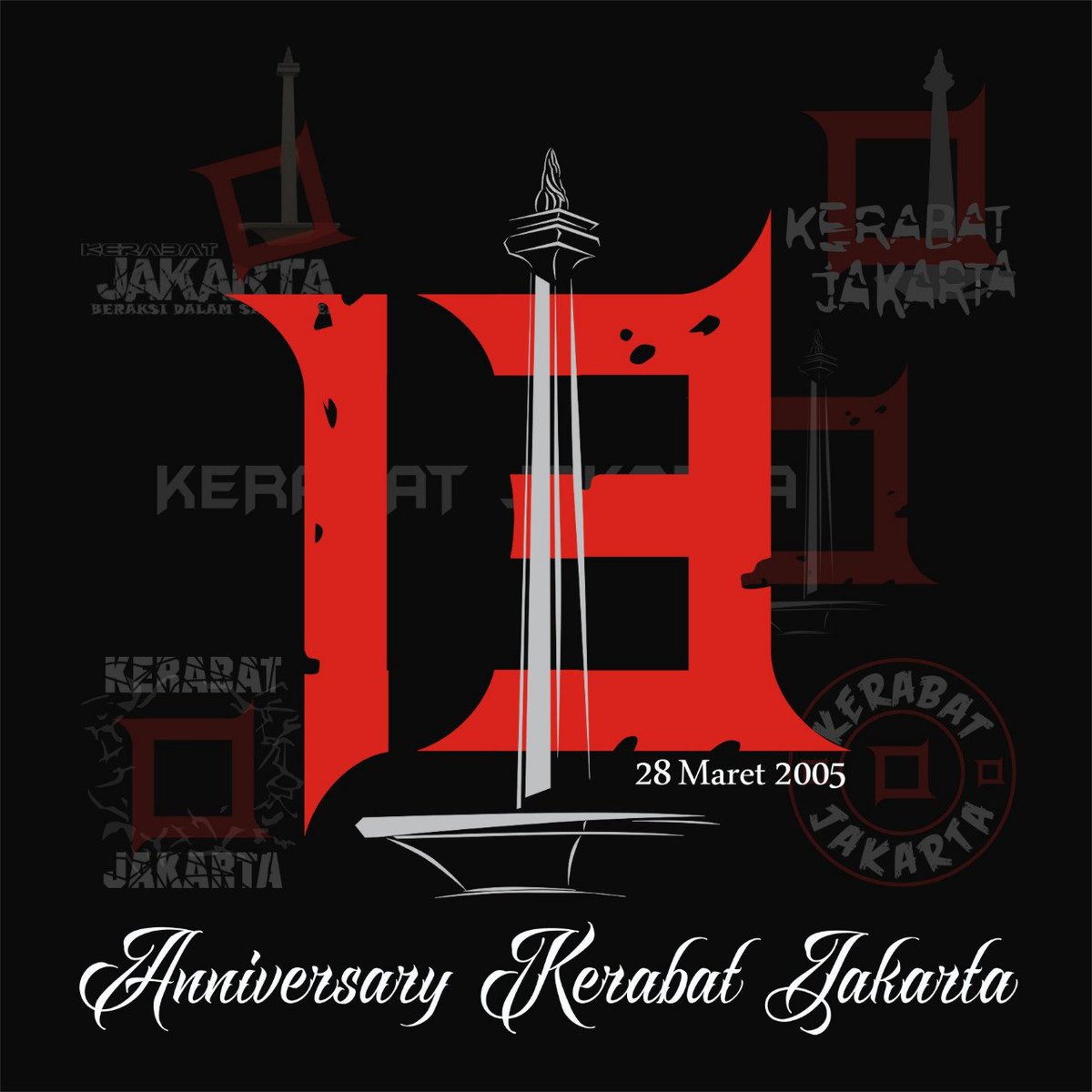 Happy aniversary 13 th <a href="/KerabatJakarta_/">Kerabat Jakarta</a>