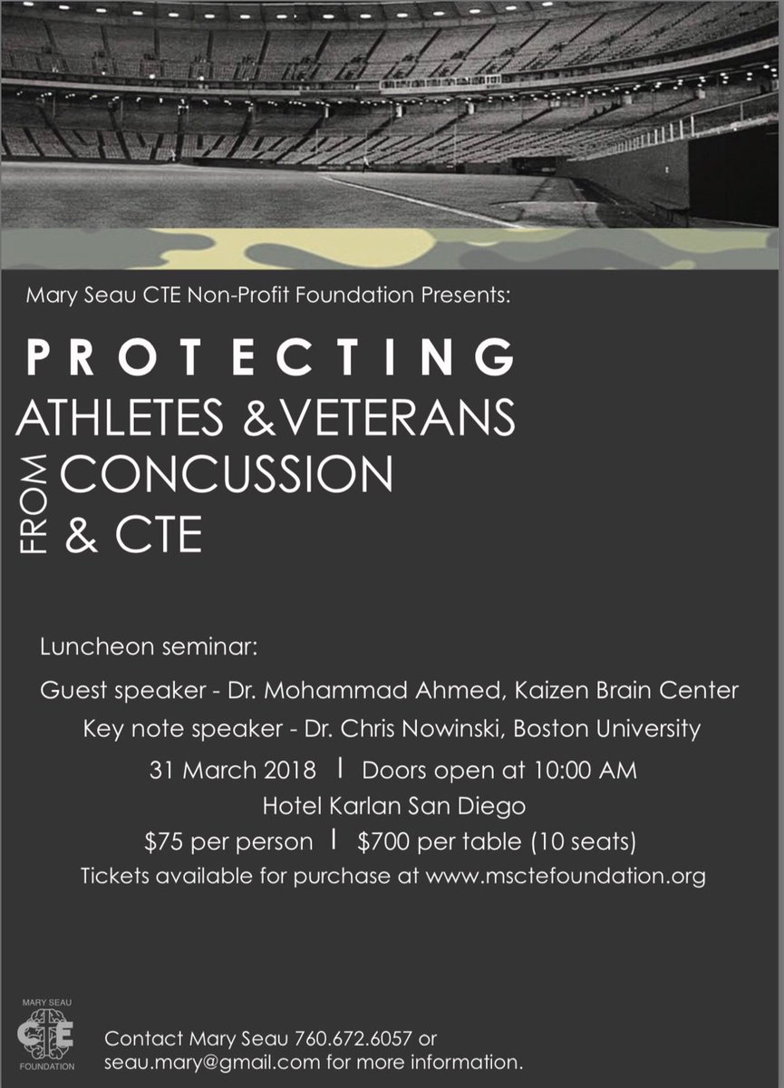 beyondconcuss's tweet image. .@SanDiegosMayor Dear Mr. Mayor, it would be an honor to have you at this event, supporting a great cause. Please consider this an official invite. #SanDiegoMayor #SanDiegoCTESupport #SanDiegoReader #SanDiegoTribune