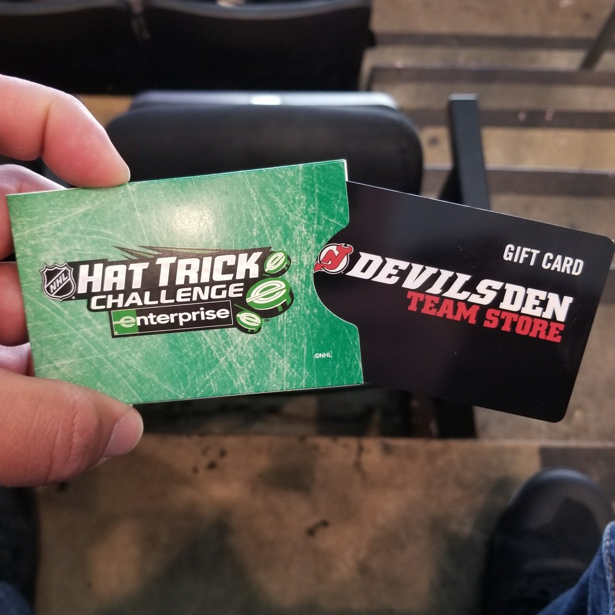 jcGonZo311's tweet photo. I won the hat trick trivia challenge! @njdevils #njdenterprise https://t.co/c5yvJRnaVc