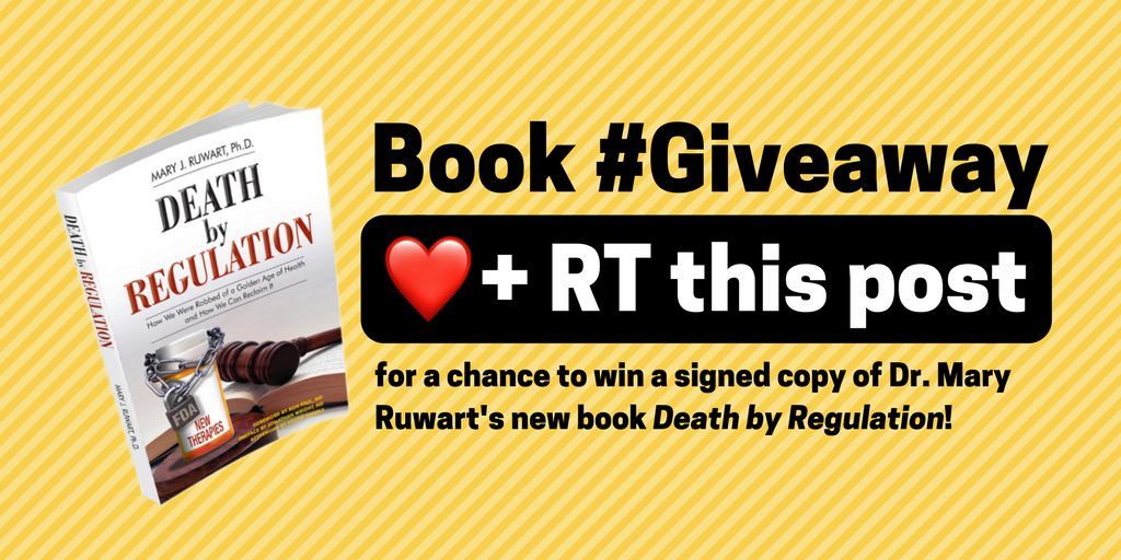 MaryRuwart's tweet image. I’m giving away a *signed* copy of my new book!
-
To enter, just like + RT this post!
-
Rules here: bit.ly/RuwartGiveaway
-
Can’t wait to win? Click here:
➡️ DeathByRegulation.us ⬅️
to buy the book &amp;amp; get $60 in FREE gifts!
-
#free #contest #giveaway #libertarian