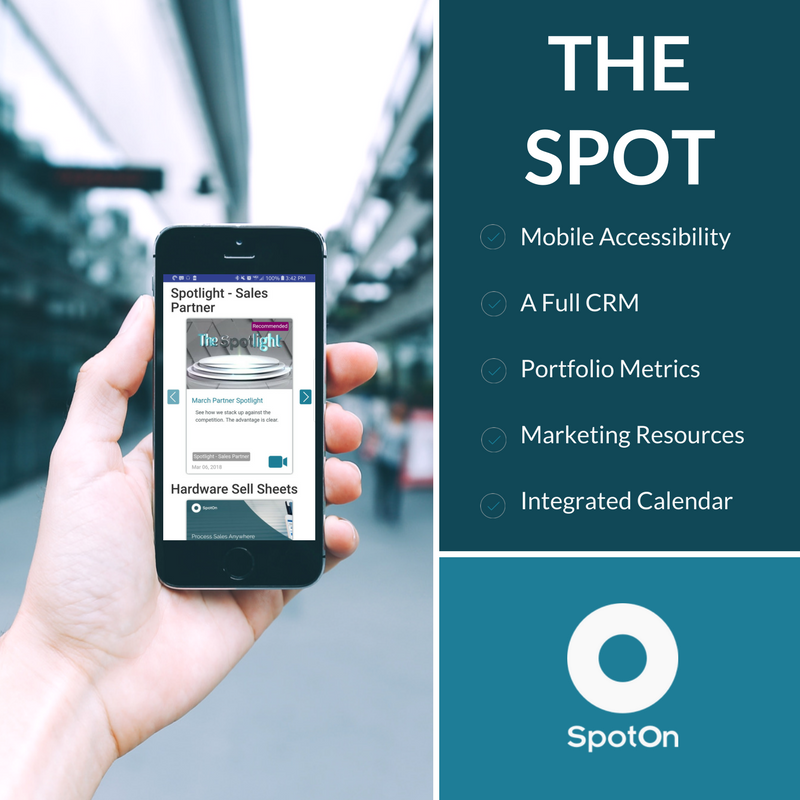We’re excited to announce the release of our new sales portal, The Spot, with mobile and desktop accessibility, a full CRM for pipeline management, and an integrated calendar. hubs.ly/H0bts4X0 
#OutsideSales #CRM #Payments #marketing #loyalty #entrepreneur