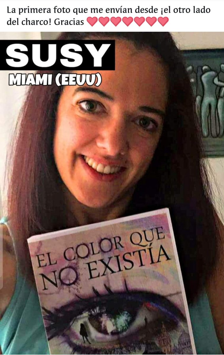 Foto envíada desde Miami!Wooow!
#sabesleer @HLfavorito @nietoana #SemanaSanta2018 #LecturaRecomendada #lecturaadictiva #novela #NoTeLoPierdas #MiamiBeach #galiciacalidade @promocionLibros 
@MagdaDJG @DivinaLectora 
Felices vacaciones a quienes las tengáis!!💜💜❤❤