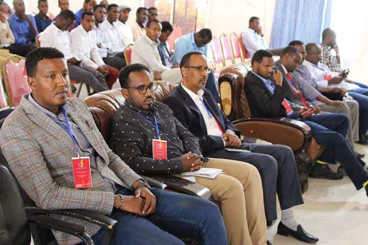 A_Waberi's tweet photo. Collection of picture of #GJF2018. You can see the hope. Get hired today. The change your were waiting for so long is today. 
#Scansom #somalismsjobs https://t.co/s2rFtJwFtI