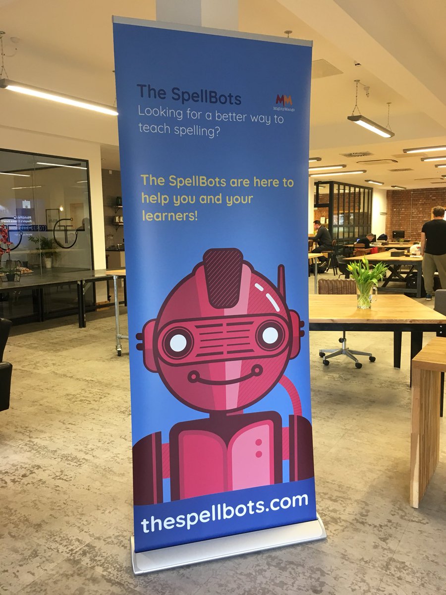 theCheekyMonkey's tweet photo. Pleasure to join @spellbots yesterday for their launch event in @TramshedTech. Great to be part of the branding and app dev process. Good luck for the future. https://t.co/AMhV6ywa7q