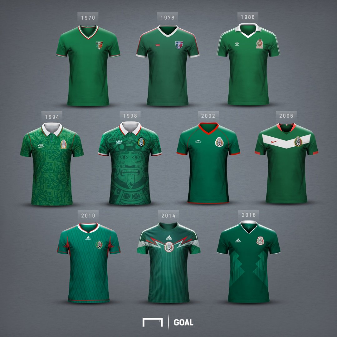 mexico world cup kit 2014
