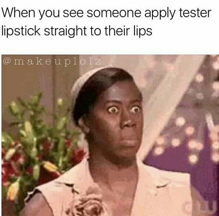 Tiarablogsalot's tweet photo. My reaction exactly 😂😂

#MakeupMeme #makeupfunny #Memes #funnymemes #makeupmemes #makeupmemeslife #Memes #followforfollow #like4like #follow4follow https://t.co/ScpX5WU7Qj