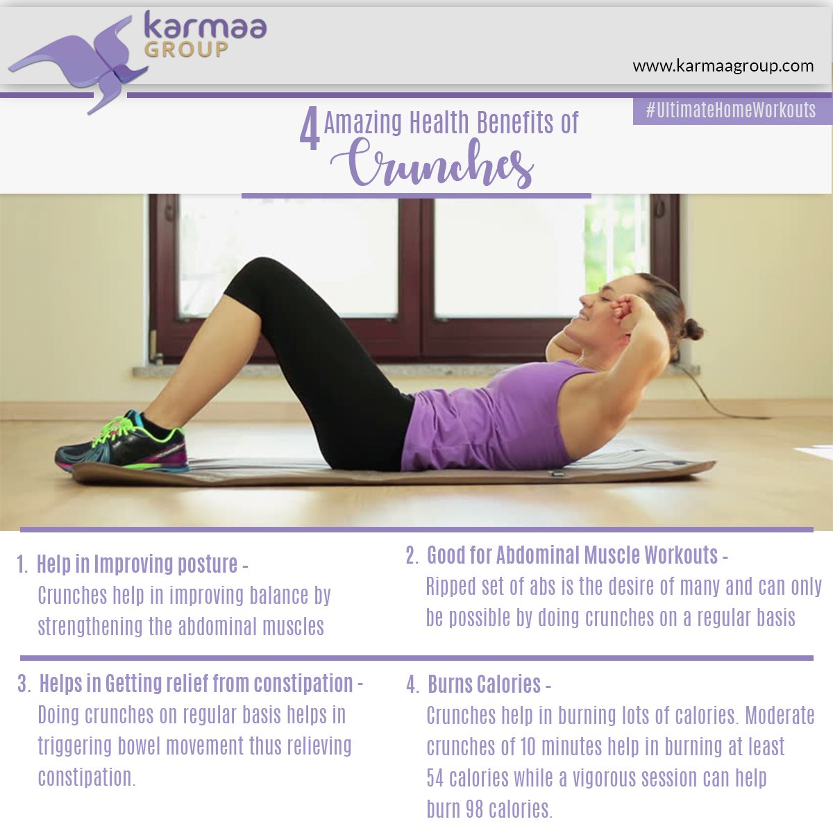 karmaagrp_nasik's tweet photo. Fitness begins at home with these amazing home workouts!
Follow Karmaa Group to know more about #UltimateHomeWorkouts Every Week!

Like | Follow | Share

#KarmaaGroup #RealEstate #GetFit #HomeWorkout #WellnessWednesday #Gym #Exercise #Workout #Fitness #Nashik #Crunches #Abs https://t.co/p3AyVPpRuu