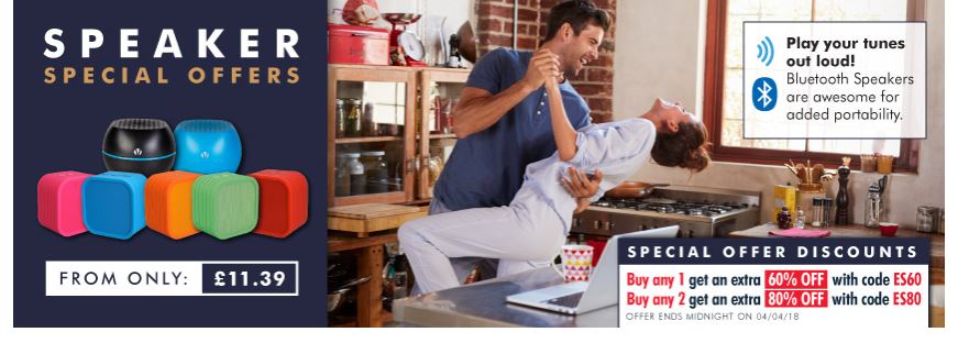 Massive savings on Speakers this Easter. Up to 80% off ow.ly/v7DH30jbwnS #RT #Follow #Win save share @FrugalDealsUK