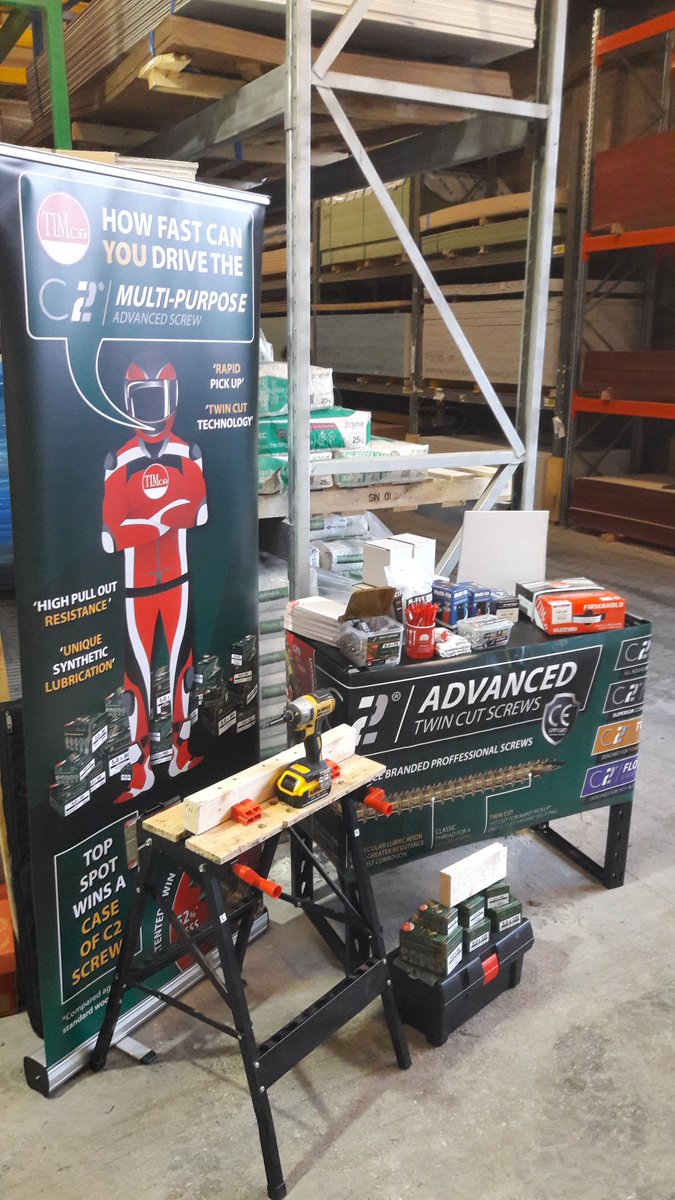 jonesalex7's tweet image. @howarthtimber manchester cancer research trade morning now on!!, great deals on #FIRMAHOLD #C2MULTI-PURPOSE Screws, With product support and demonstrations on #ZIPFIX and #MULTIFIXSTELLA, #C2CHALLENGE with giveaways and prizes @TIMco_tweets @mickymerch @obtimco @greggojohn