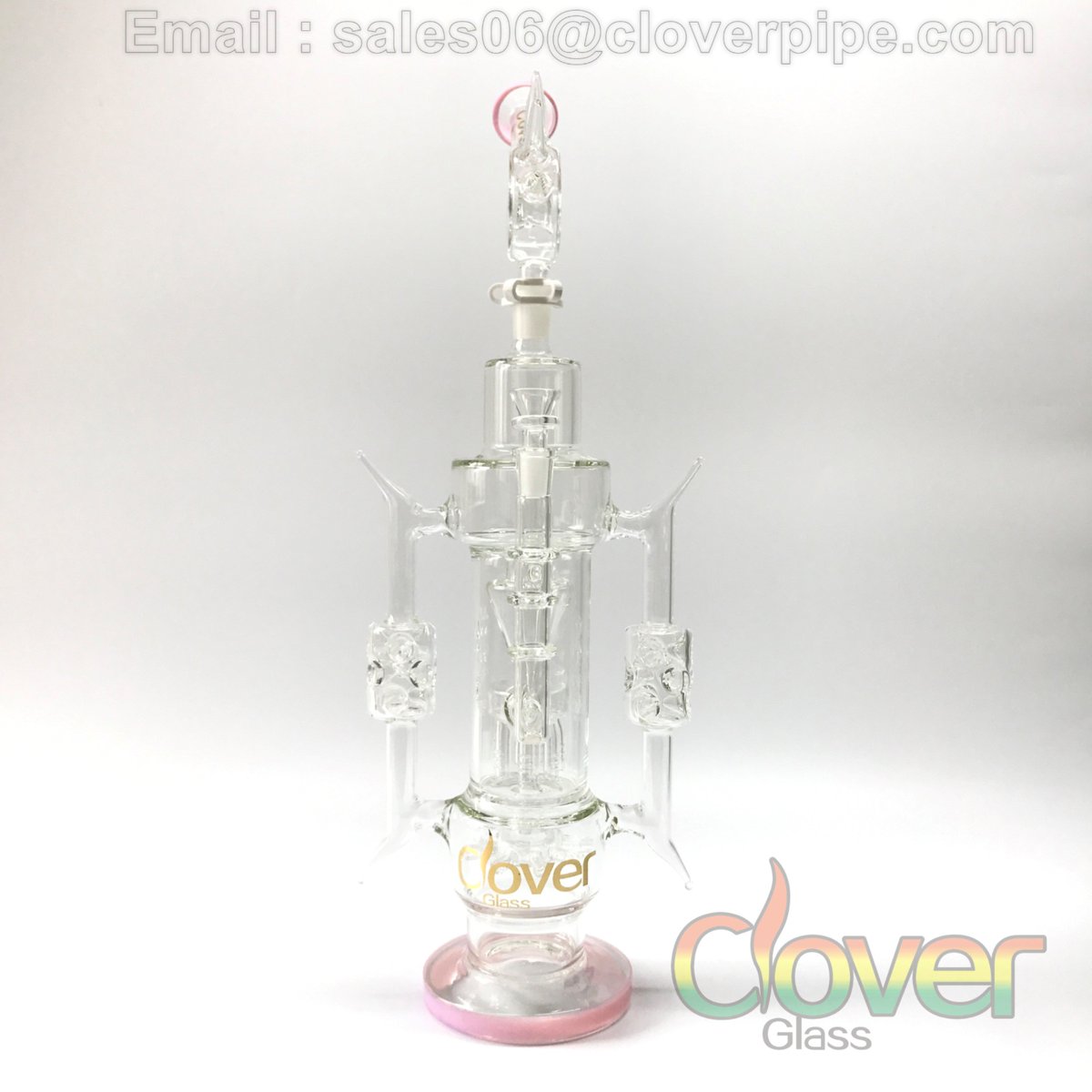 CloverBongs's tweet photo. (WPA-46) Clover Glass Bongs Wholesale &amp; Glass Water Pipes，OEM and ODM is welcome!
​
#cloverpipe #cloverbong #cloverglass #vaporgram #dabber #bowl #glassbowl #glassslide #nails #localglass #ashcatcher #recycler #smokeshop #smoke #vapeshop #vape #glass #glassart #glassware #pipe https://t.co/FtHDIjYx14