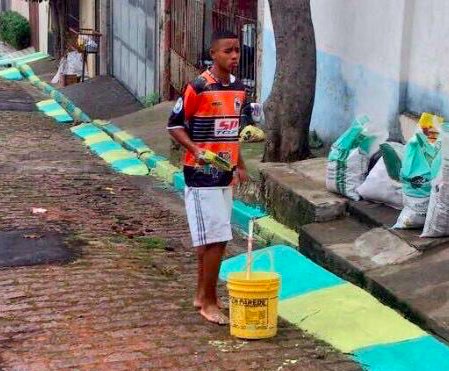 The Sportsman Gabriel Jesus 14 Painting Streets When Germany Beat Brazil 7 1 18 Scores The Only Goal To End Germany S 22 Match Unbeaten Run Inspirational T Co Rwur1sobpm Twitter