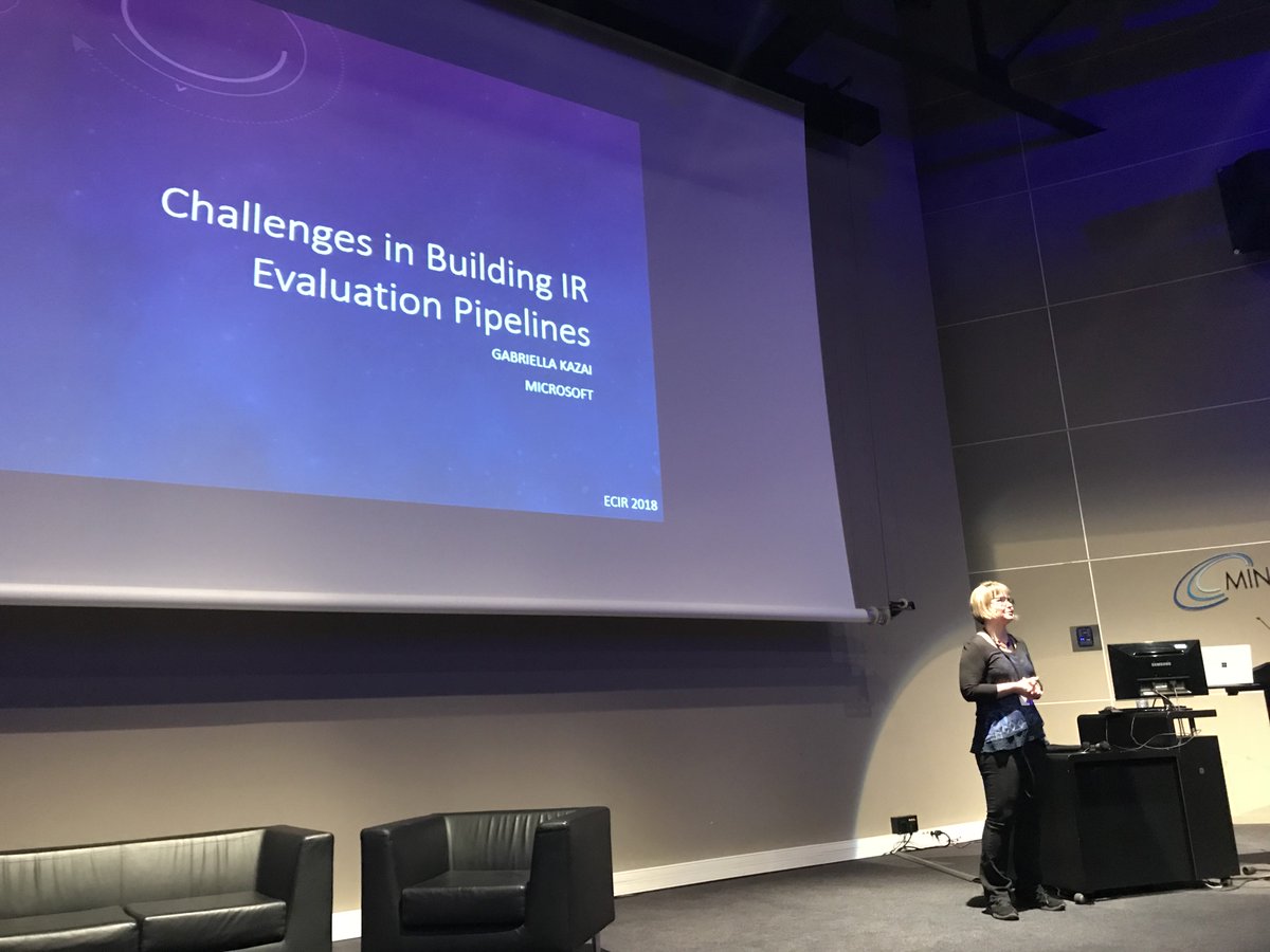 ECIR 2018 tweet media