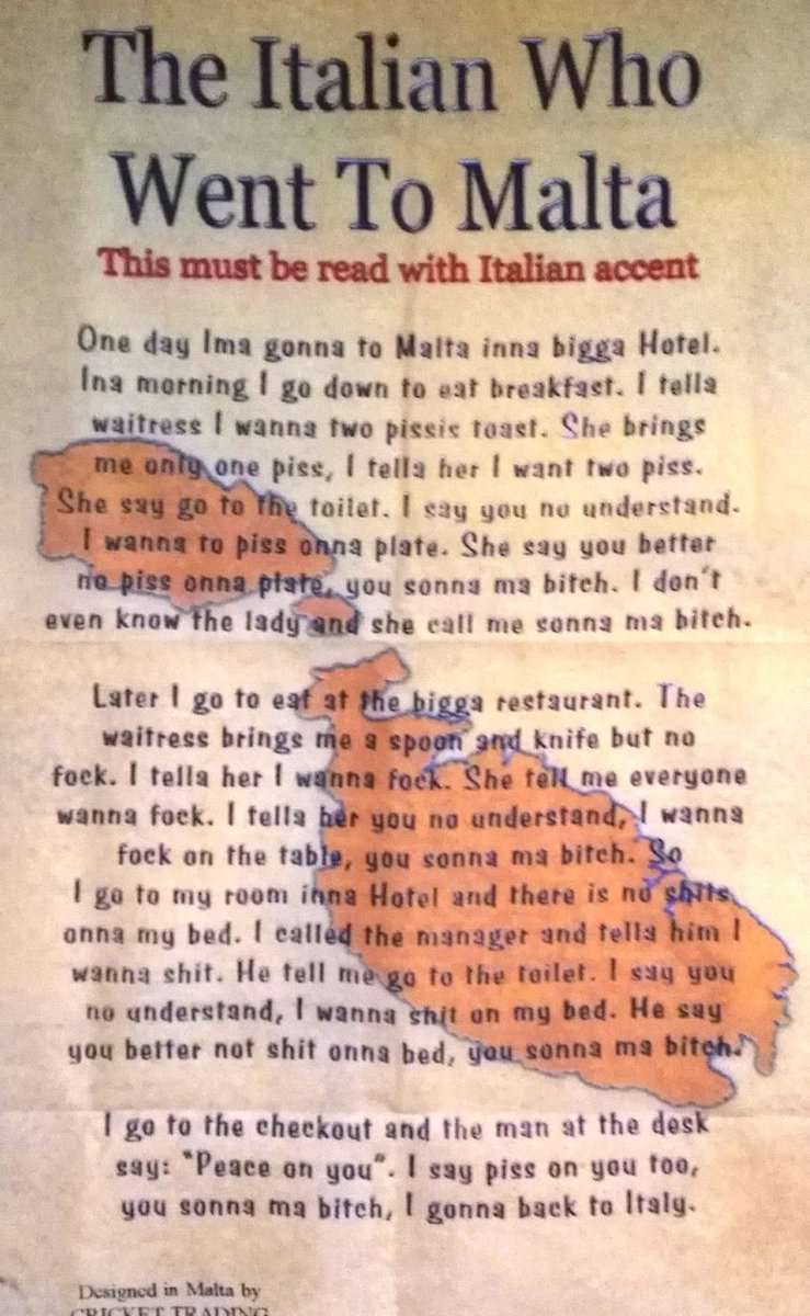 the italian man who went to malta 2 the italian man who went to malta 2