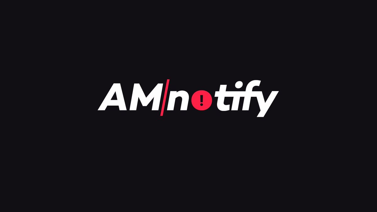 AMNotify on Twitter: &quot;??… &quot;