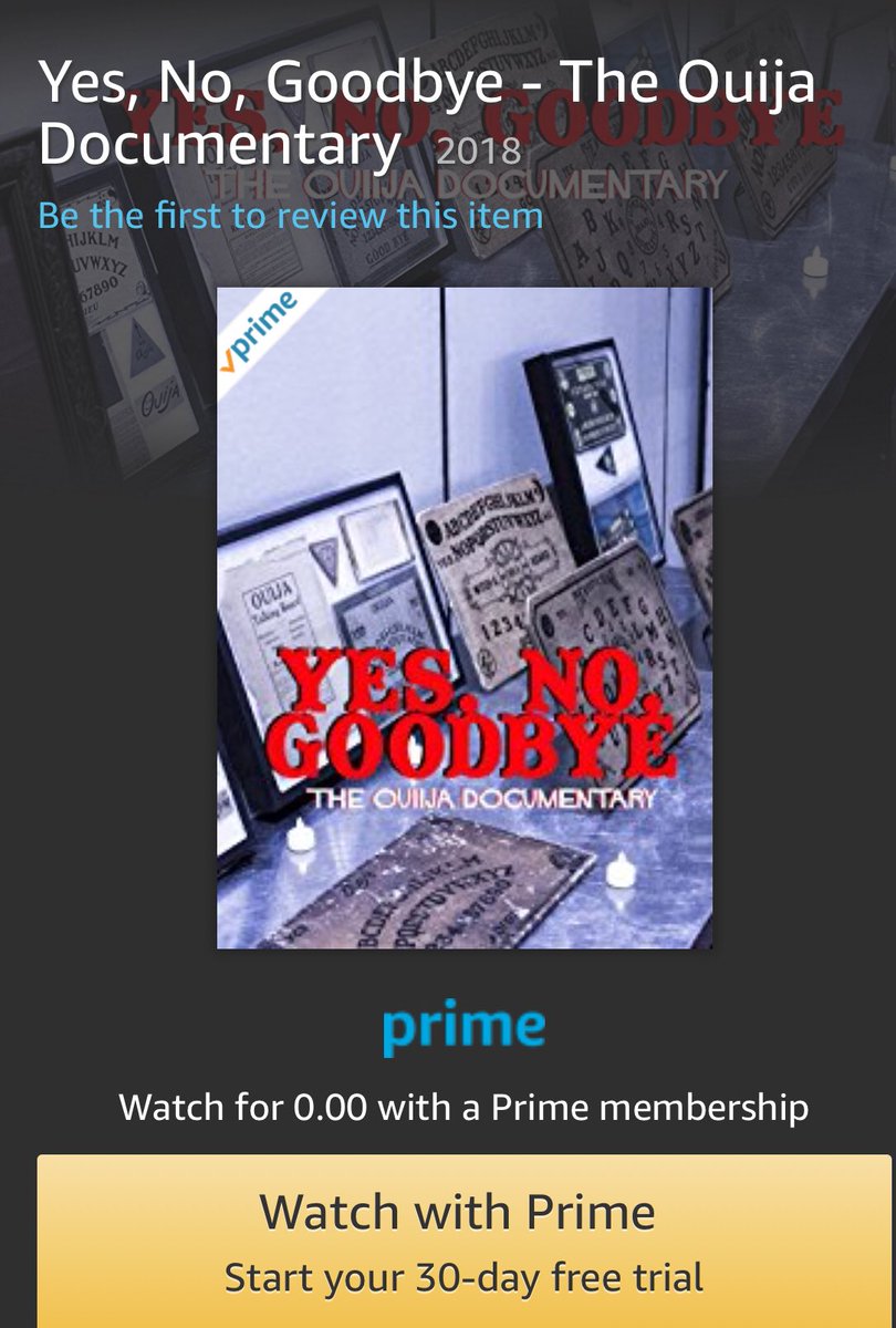 SpiritBoardFilm's tweet photo. If you live in #UK you can steam our #Ouija film for free with your prime membership. https://t.co/l5wmhG2jcw https://t.co/QpdG6A8EJo
