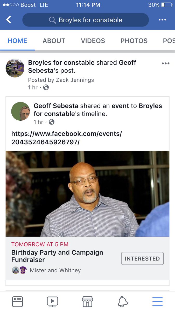 LB4Constable's tweet photo. Come out and support a great guy! https://t.co/sG22kJ1lZQ