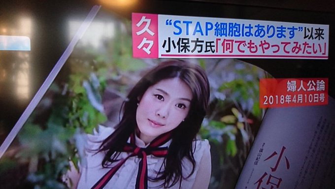 衝撃画像 小保方晴子さんの顔が完全に別人で美人 Stap細胞 で若返った 可愛い と驚きの声 手記 単行本 も発売 まとめダネ