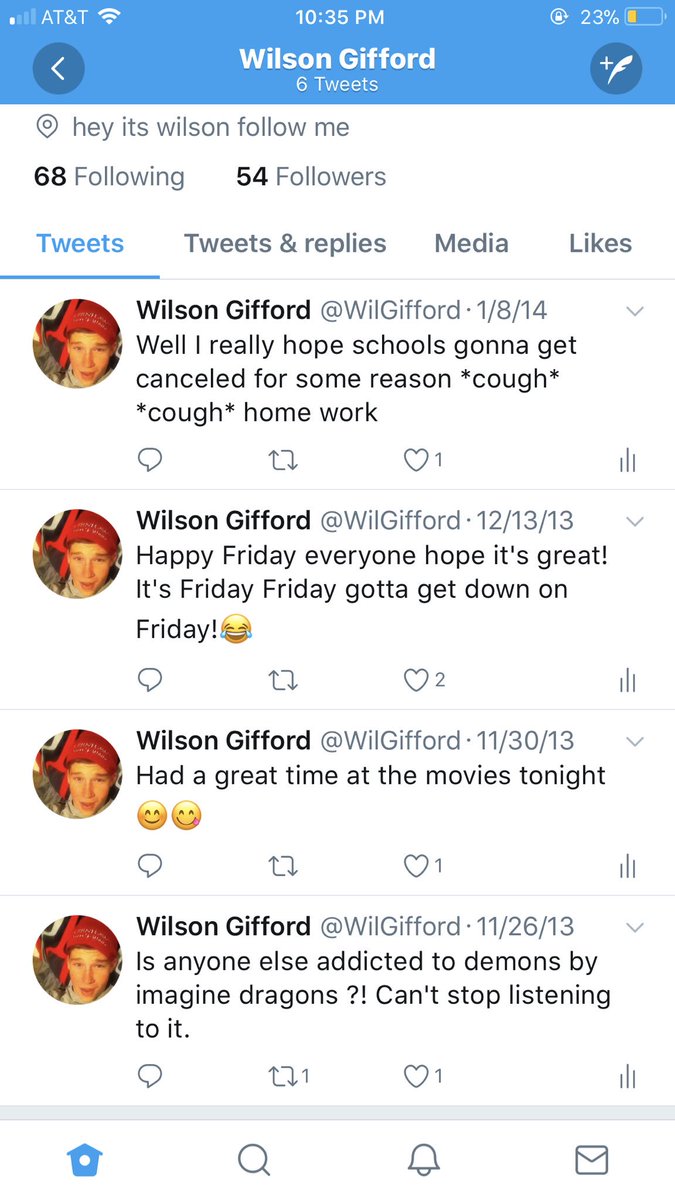 wilsongiff's tweet photo. Sooo I accidentally logged into my old Twitter...🤦🏻‍♂️ https://t.co/hDVVJUrK30