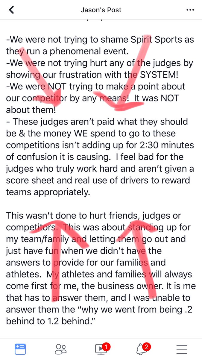 Could this be part of the scoring issues?  Being a big company I’d assume the big V pays quite well for qualified judges  but I don’t know.    #PROtest #Scoregate
