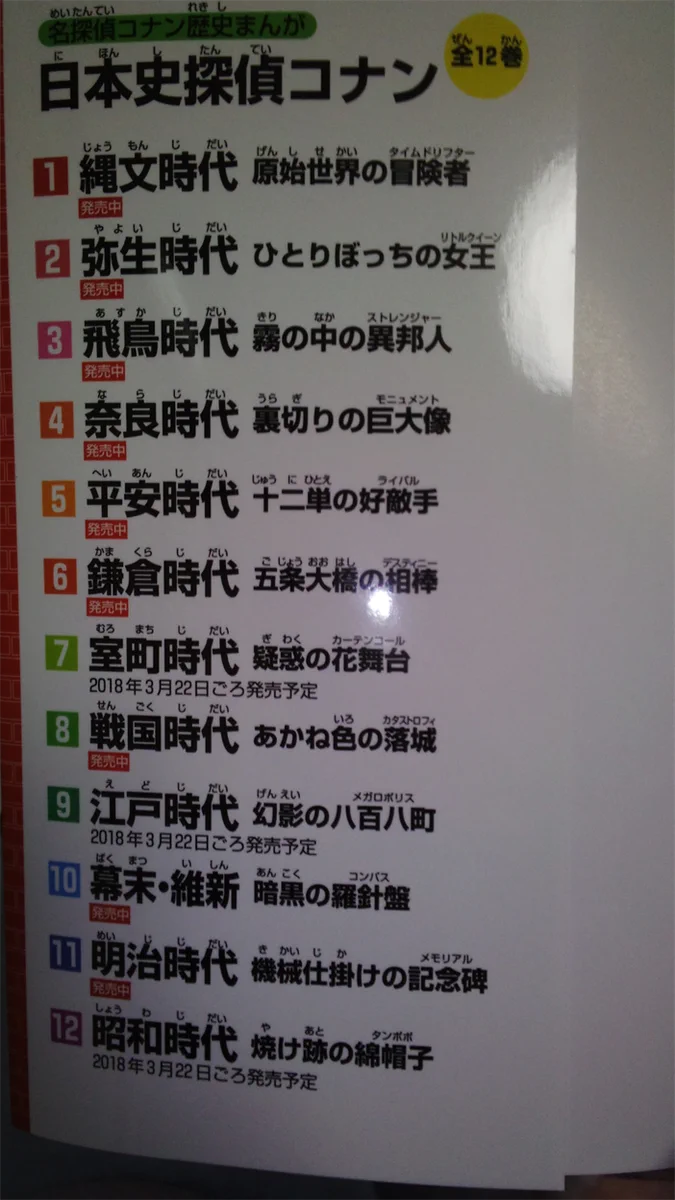 これで日本史に興味が持てる？日本史探偵コナンのサブタイトルがかっこいいｗｗｗ