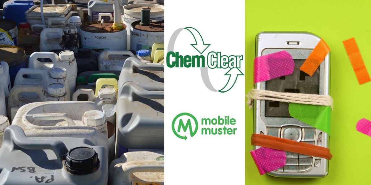drum_MUSTER's tweet photo. South Aussie agchem users have 4 weeks to register their unwanted product with ChemClear for collection. Obsolete agvet chemicals must be registered by 27 April for the state collection in June when we team up with @MobileMuster1   https://t.co/LwGWSuYj0q https://t.co/n43uL8l9OR