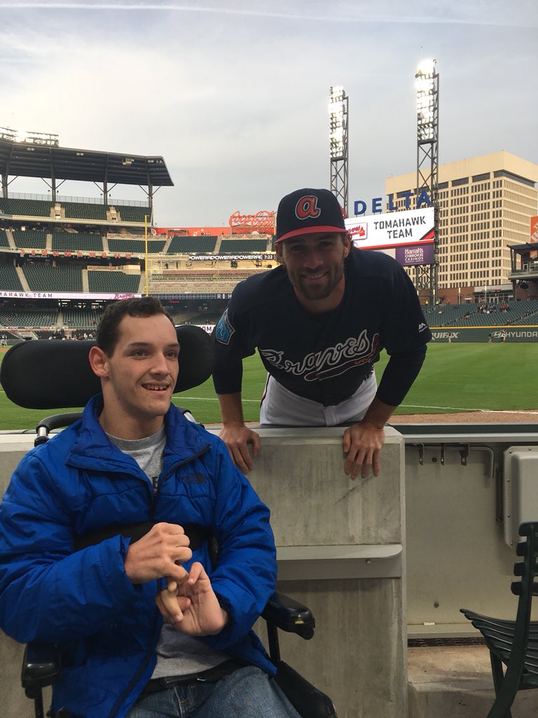 It was fun seeing you at SunTrust @cculberson16!  I will be cheering loud this season!! 🙌🏻⚾️🙌🏻