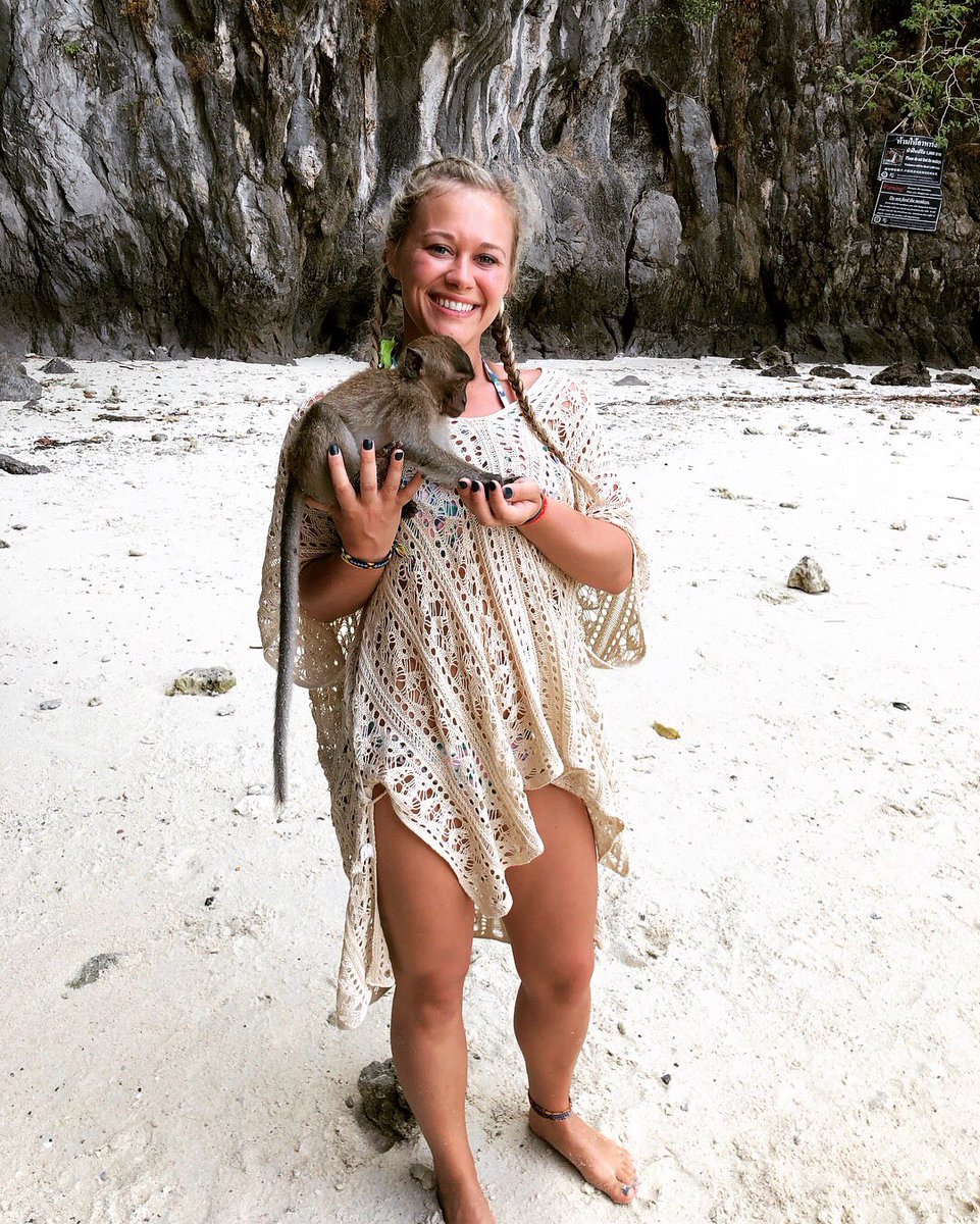 Kimber_Jean02's tweet photo. Phi Phi Islands... you may have my GoPro but we have great memories. So who’s the real winner here? https://t.co/p88pxj4EUp