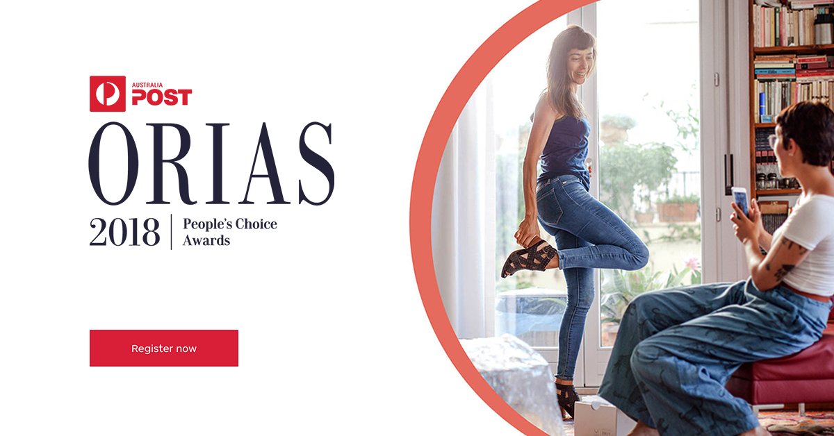 The Australia Post Online Retail Industry Awards (ORIAS) are back to celebrate the country’s leading online businesses. Register your business to be “Australia’s favourite online retailer” at auspost.com.au/orias