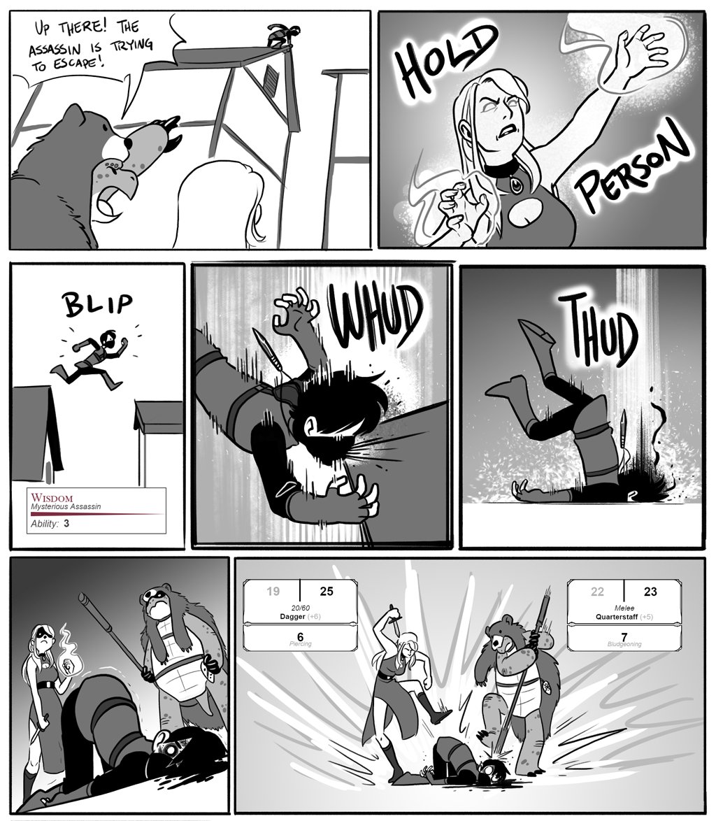 This isn't how I thought their encounter would go, but I think I like this outcome better. 