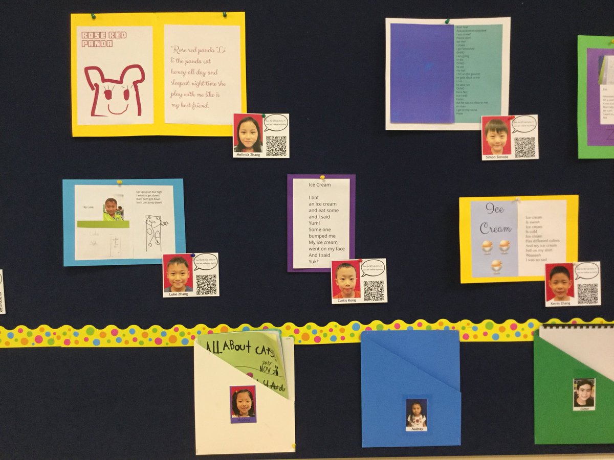 Bec Taylor (@becinthelibrary) on Twitter photo So excited about this collaboration with Grade 1: Ss wrote the poetry in class, published it with <a href="/BookCreatorApp/">Book Creator Team</a> then used <a href="/unsplash/">Unsplash</a> and <a href="/DoInkTweets/">DoInk Tweets</a> to film them. Finished off with <a href="/qrcodemonkey/">QRCode Monkey</a> to share publically. #learnisb #edtech So excited about this collaboration with Grade 1: Ss wrote the poetry in class, published it with <a href="/BookCreatorApp/">Book Creator Team</a> then used <a href="/unsplash/">Unsplash</a> and <a href="/DoInkTweets/">DoInk Tweets</a> to film them. Finished off with <a href="/qrcodemonkey/">QRCode Monkey</a> to share publically. #learnisb #edtech