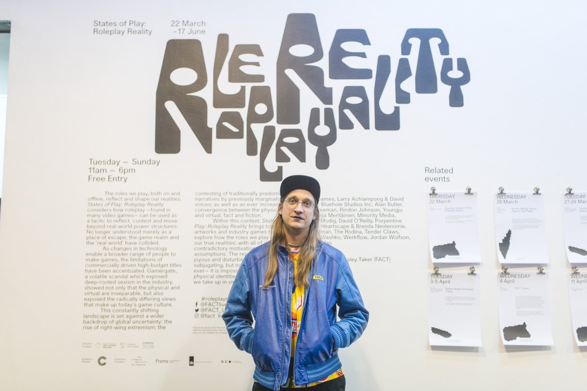 FACT_Liverpool's tweet photo. Check out our event this evening : Artist Talk with @Hampaat4 Tickets and more info here https://t.co/yGtXMo0Gg2 #RoleplayReality https://t.co/82ioC1jrrB