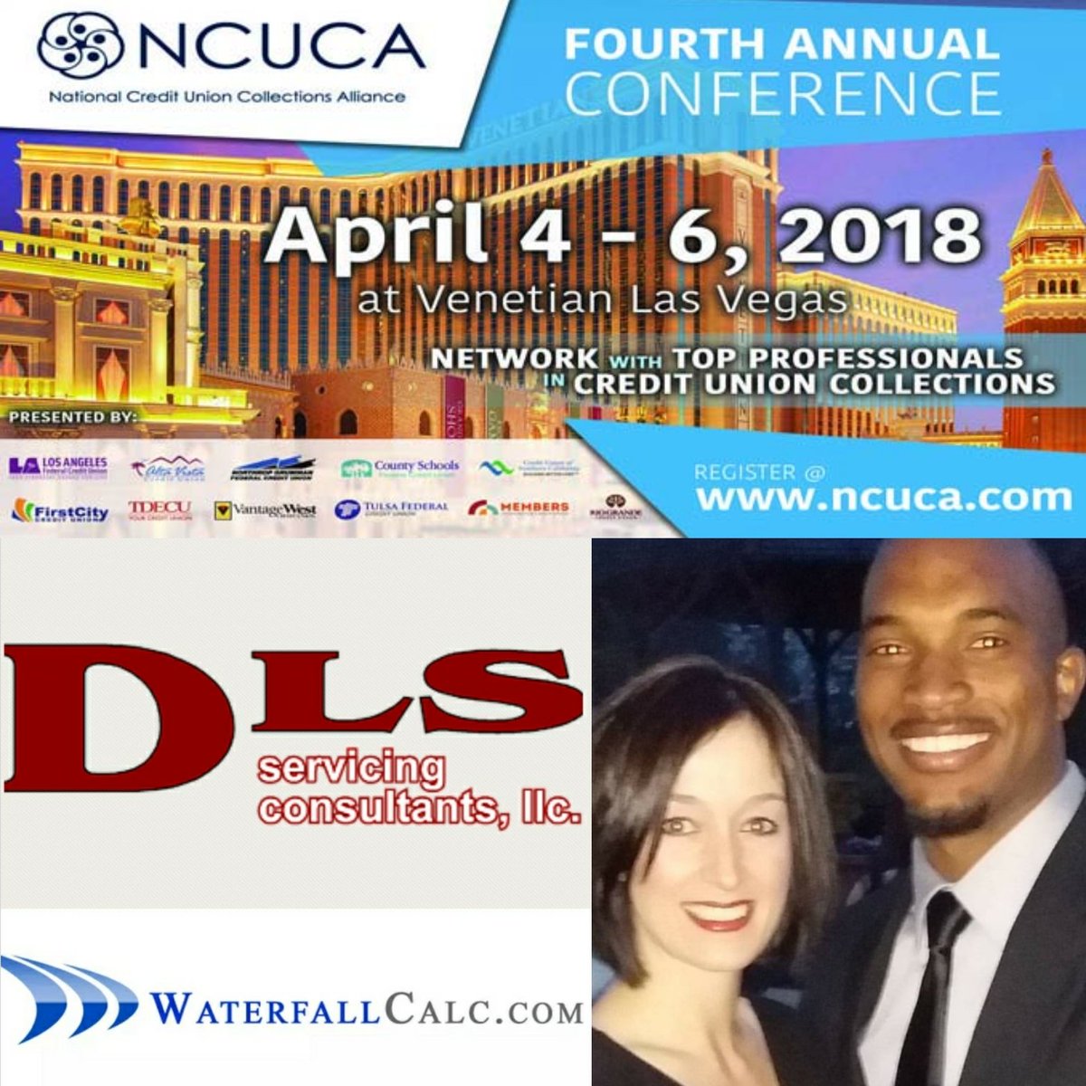 DLSServicing's tweet photo. Stop by our booth at the NCUCA Conference next week. We'll be available to discuss your Default Servicing needs! #NCUCA18 https://t.co/KtFZCh7U3V