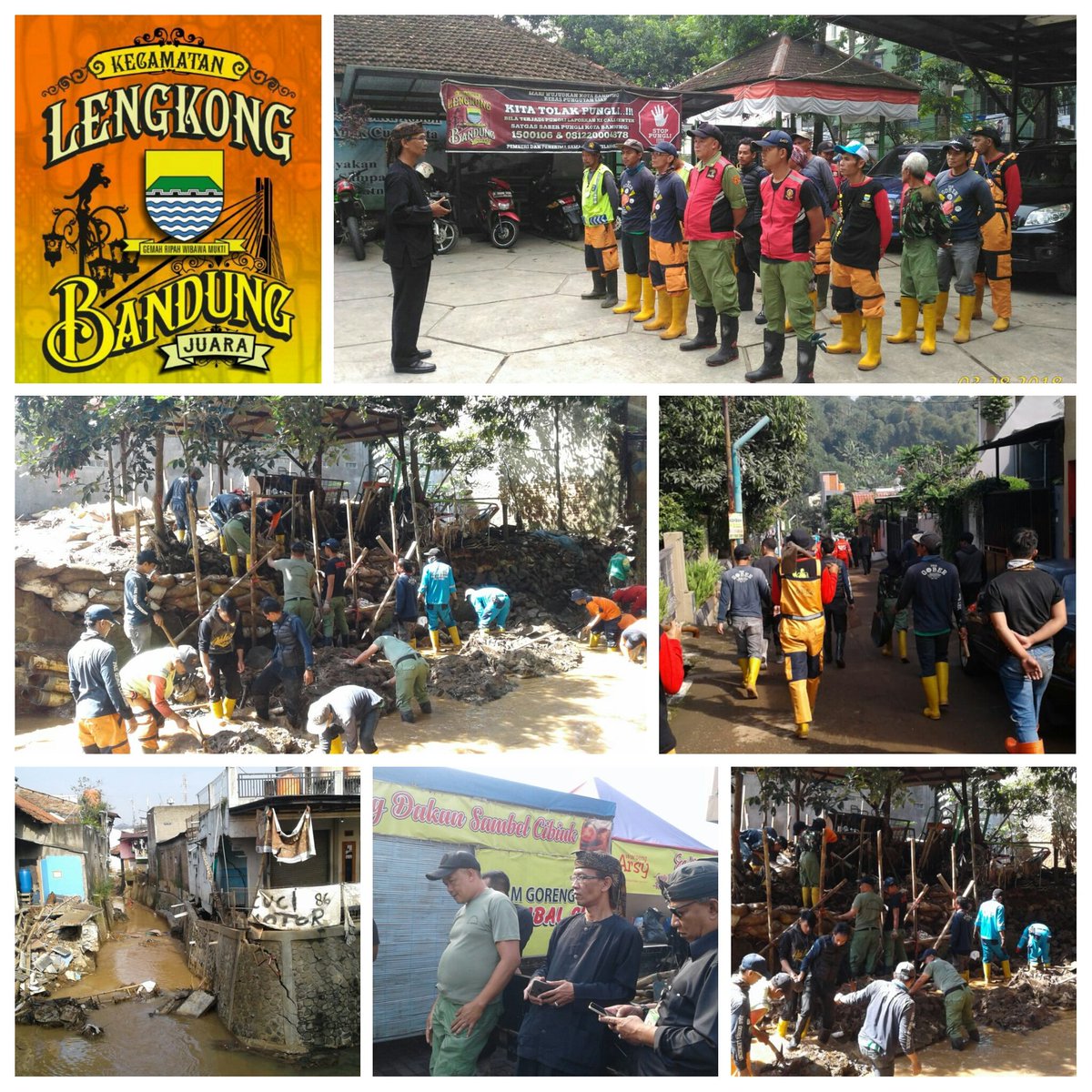 Trantib_kec_lengkong (@trantiblengkong) on Twitter photo Rabu 28 maret 2018, giat Trantib mengikuti kerja bhakti gabungan membersihkan dampak banjir di kel Jatihandap kec Mandalajati
<a href="/keclengkong/">Kecamatan Lengkong</a> <a href="/Satpolppbdg/">Satpol PP Kota Bandung</a> <a href="/pembdg/">Pemerintahan Bandung</a> @HumasBdg <a href="/pembdg/">Pemerintahan Bandung</a> <a href="/kec_mandalajati/">Kecamatan Mandalajati</a> <a href="/KJatihandap/">kelurahan Jatihandap</a> Rabu 28 maret 2018, giat Trantib mengikuti kerja bhakti gabungan membersihkan dampak banjir di kel Jatihandap kec Mandalajati
<a href="/keclengkong/">Kecamatan Lengkong</a> <a href="/Satpolppbdg/">Satpol PP Kota Bandung</a> <a href="/pembdg/">Pemerintahan Bandung</a> @HumasBdg <a href="/pembdg/">Pemerintahan Bandung</a> <a href="/kec_mandalajati/">Kecamatan Mandalajati</a> <a href="/KJatihandap/">kelurahan Jatihandap</a>