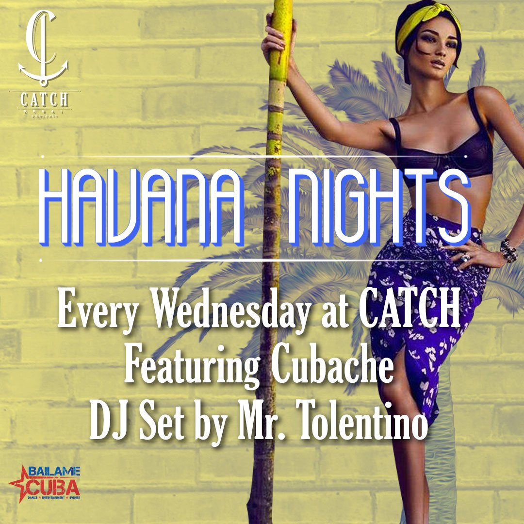 catchdubai's tweet photo. Havana Nights only at Catch Dubai.
For bookings call +971.4.357.1755 or email reservations@catchdubai.com
#HavanaNights #LiveMusic #SalsaDancing 
⚓
#CatchDubai #CatchRestaurants #CatchFamily #DubaiEats #BestRestaurantsDubai #BestSeafoodRestaurant https://t.co/P9pmcuRGgU
