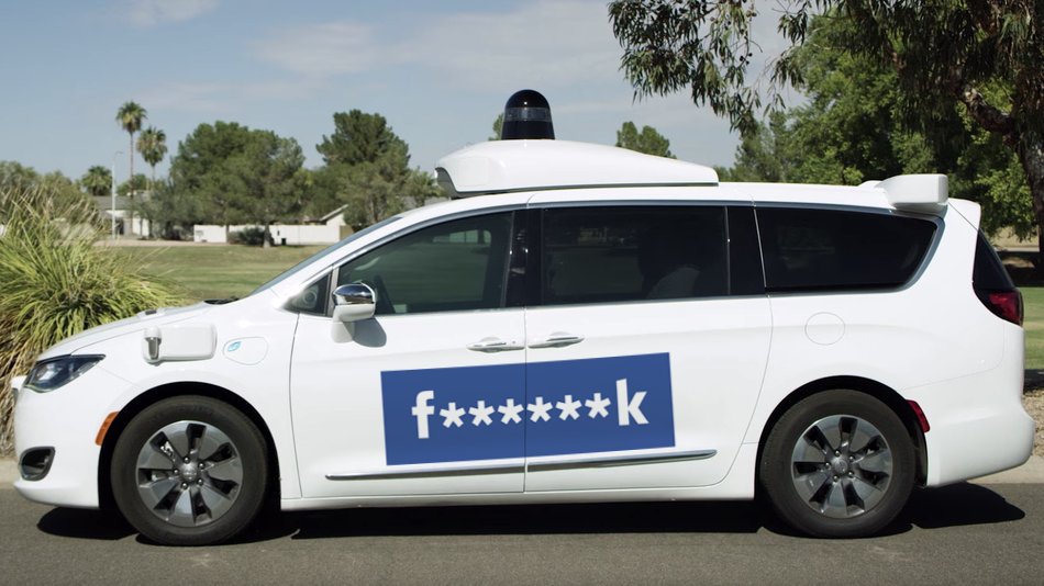 nukethevalley's tweet photo. Stick this on your self-driving cars, you fascists! https://t.co/TSSc1ZKpSX #ZuckerbergIsComplict #ZuckerbergMustTestify https://t.co/MIX2J24NMd