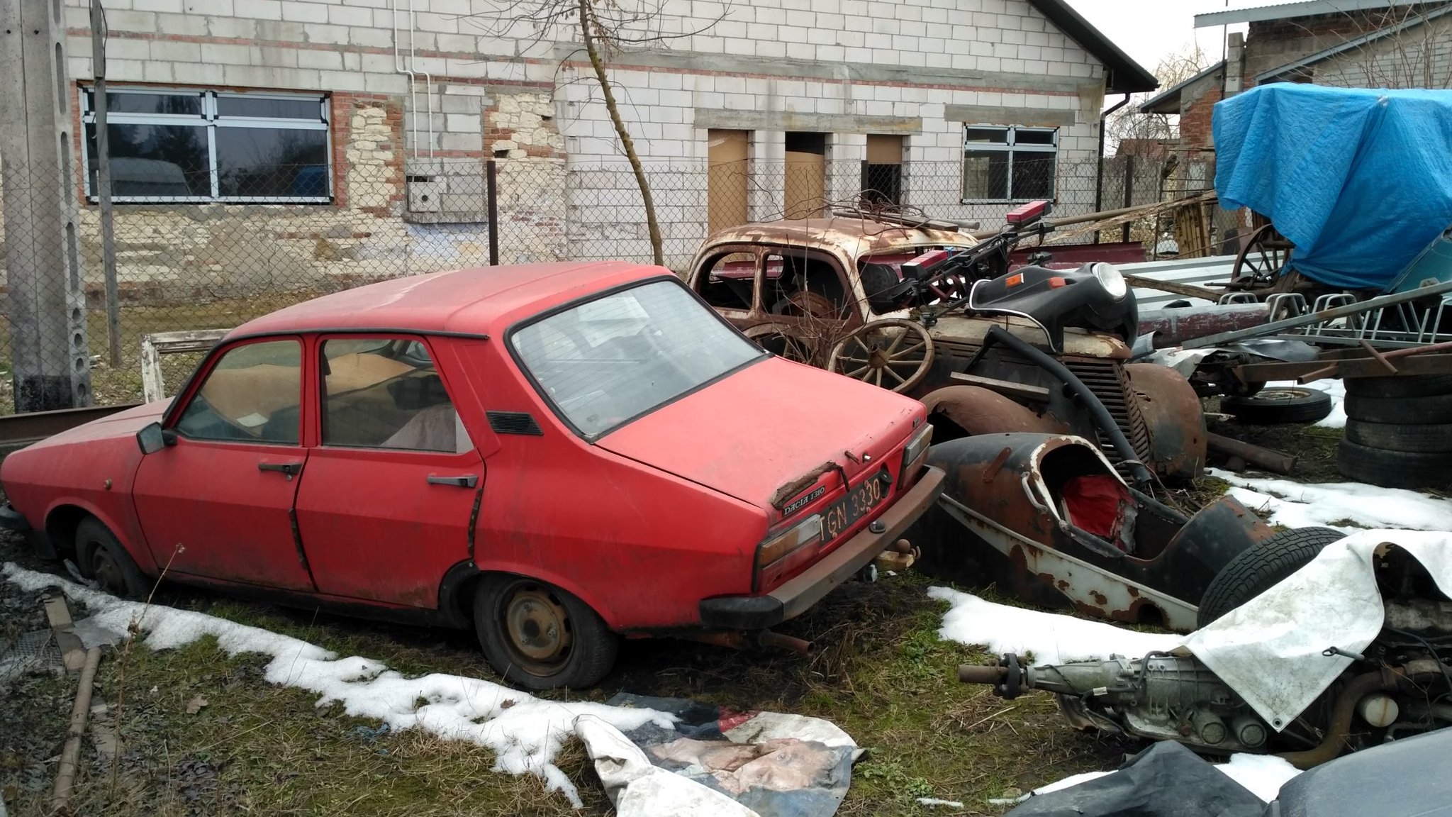 Radoslaw Pajor on Twitter "Now this is a cool junkyard. roadkill carspotting Poland 