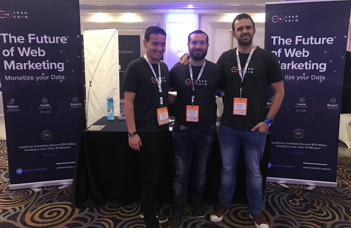 LeadCoinNetwork's tweet photo. We’re setting up for today’s #Blockchain and #Bitcoin Conference in Tel Aviv!
Stay tuned for updates throughout the day!
#BBConfIsrael https://t.co/pKMLBdYCBo