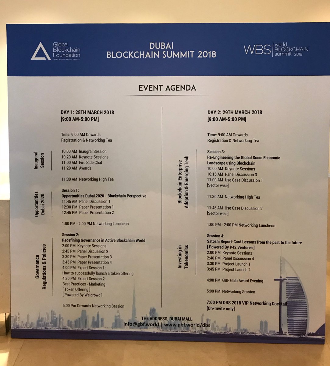 Busy days with @stepconference and the Dubai Blockchain Summit happening at the same time 😀 #DubaiBlockchainSummit @EspeoBlockchain