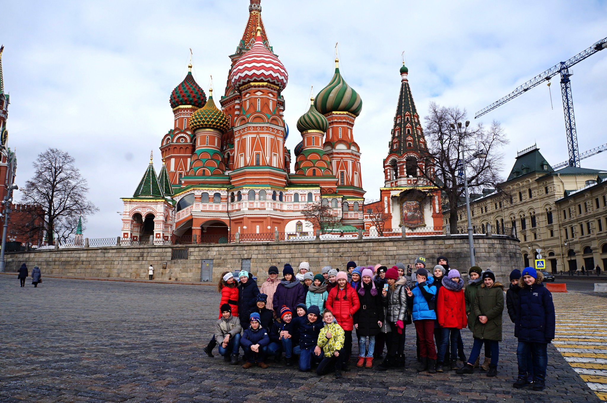 Моя поездка в москву